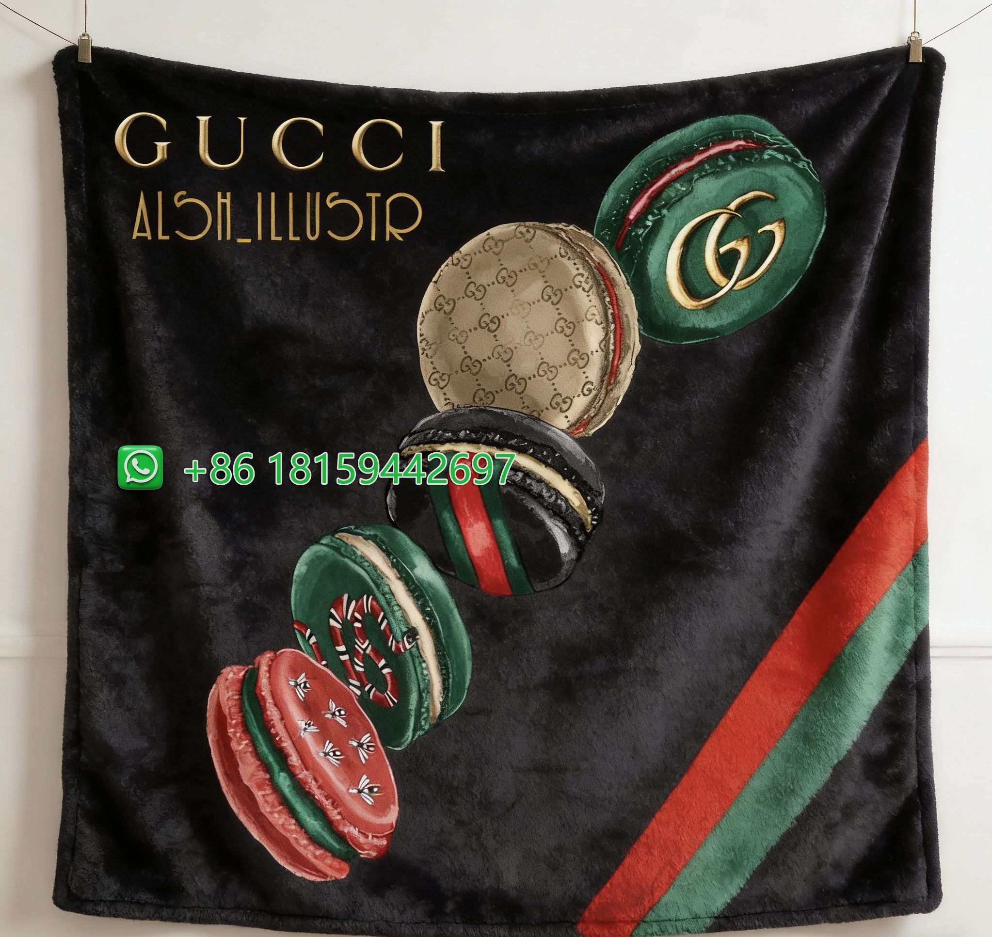 Gucci Throw Blankets